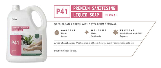 Tazo Pro Premium Sanitizing Liquid Soap (Handwash)