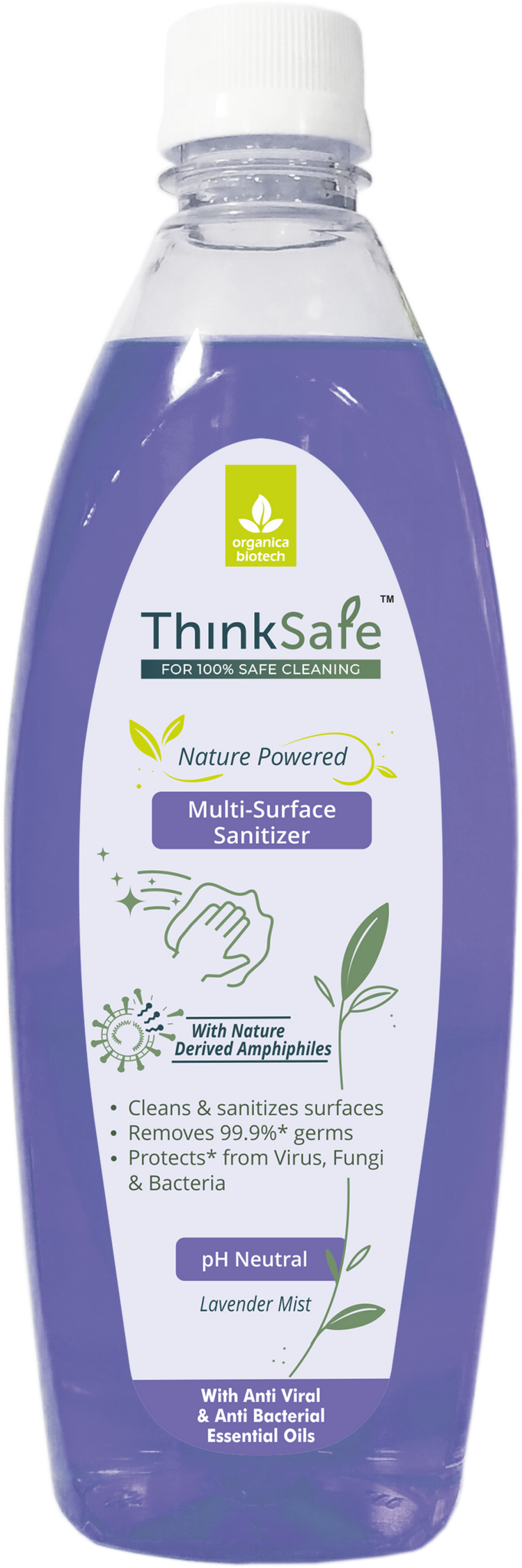 ThinkSafe Multi-Surface Sanitizer - 500 ml